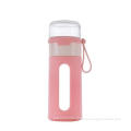 New tea separator cup Macarons glass Simple and modern Easy to carry Wrapping tea cup Glass water cup